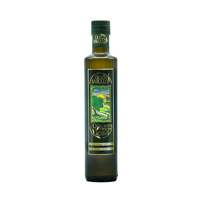 Oliwa z oliwek extra virgin 500 ml – Sarullo – Olio extra vergine di oliva Bottiglia 50 cl