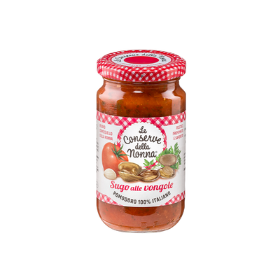 Sos pomidorowy z małżami 190 g – Nonna – Sugo alle Vongole