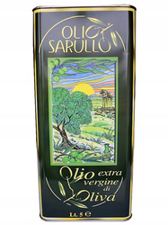 Oliwa z oliwek extra virgin Biancolilla 5L – Olio Sarullo – Olio extravergine Biankolilla