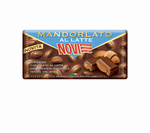 Czekolada mleczna z migdałami 100 g – Novi – Cioccolato Mandorlato Latte