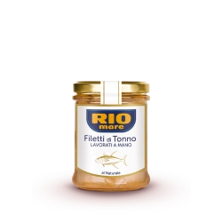 Filety z tuńczyka w sosie własnym 180 g – Rio Mare – Filetti di Tonno al Naturale