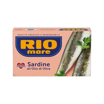 Sardynki w oliwie z oliwek 120 g – Rio Mare – Sardine