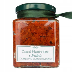 Pesto z suszonych pomidorów i migdałów 200 g – Mamma Andrea – Crema di pomodoro secco e mandorle