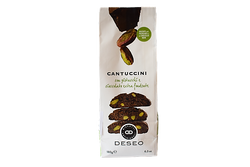 Cantuccini z pistacjami i gorzką czekoladą 180 g – Deseo – Cantuccini con Pistacchi e Cioccolato Extra Fondente