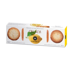 Chrupkie ciastka crunch z cytryną 115 g – Deseo – Crunch limone