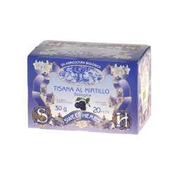 Tisana Bio Jagoda 20 filtrów – Brezzo – Tisana Bio Mirtillo