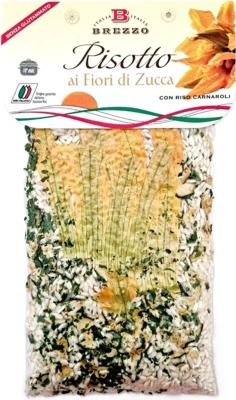Risotto z kwiatami dyni 300 g – Brezzo – Risotto ai Fiori di Zucca