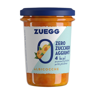 Konfitura morelowa bez cukru 220 g - Zuegg - Confettura Albicocca Senza Zuccheri