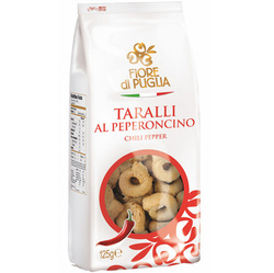 Przekąska z papryczką chili Taralli Fiore di puglia 250g