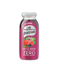 Sok owocowy zero frutti rossi 200 ml - San Benedetto - Succo Zero Frutti Rossi
