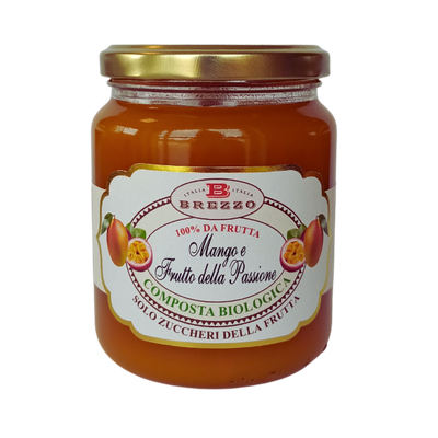 Mango i Marakuja - konfitura Bio 390g - Brezzo
