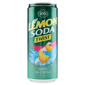 Lemonsoda 330ml Twist - Fonti di Crodi - Lemonsoda Twist