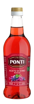 Ocet winny czerwony 500ml - Ponti - Aceto rosso di vino