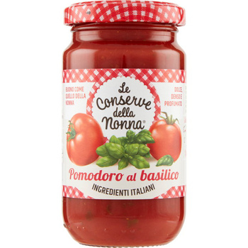 Sos bazyliowy do makaronów 190g - Le Conserve della Nonna - Sugo al basilico