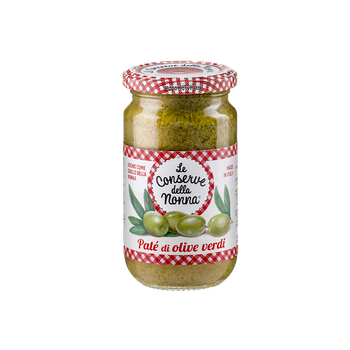 Tapenade krem z zielonymi oliwkami 190g - Le conserve della nonna - Pate' di olive verdi