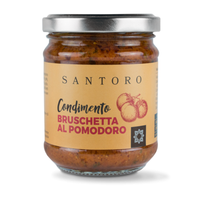 BRUSCHETTA POMODORO 180G SANTORO