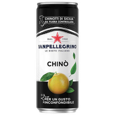 Chino chinottotto san pellegrino oranżada z gorzkej pomarańczy 330ml