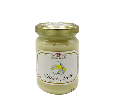 Salsa z jajkiem i czonskiem 125g - Brezzo - Salsa Aioli